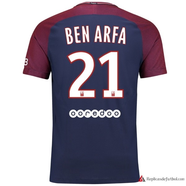 Camiseta Paris Saint Germain Primera equipación Ben Arfa 2017-2018